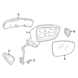 Mazda OE - Front Door - Outside Mirrors (Japan Built)