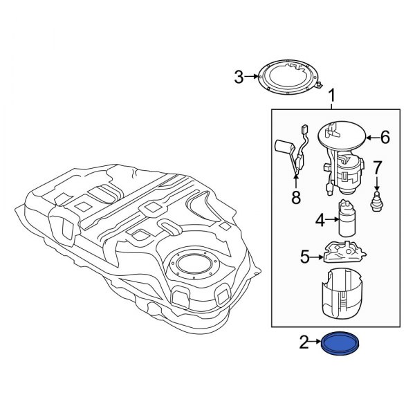 Fuel Pump Tank Seal