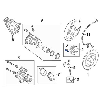 Mazda OE - Rear Wheel Lug Stud