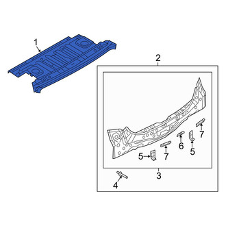 Mazda OE - Rear Package Tray