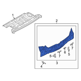 Mazda OE - Rear Rear Body Panel