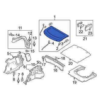 Mazda OE - Rear Cargo Cover