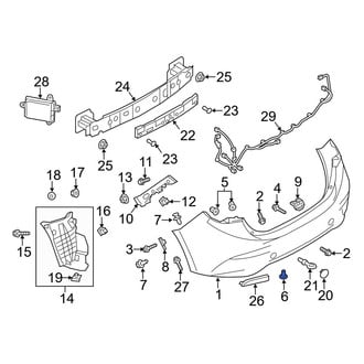 Mazda OE - Door Interior Trim Panel Retainer