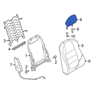 Mazda OE - Front Right Headrest