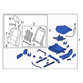 Mazda OE - Front Left Seat