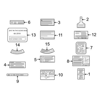 Mazda OE - Information Labels - Labels