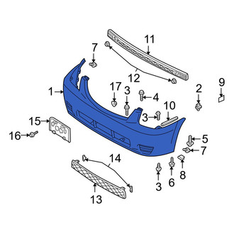 Mazda OE - Front Bumper Cover