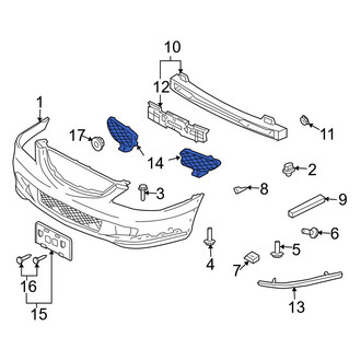 Mazda OE - Front Left Jack Plug Cover