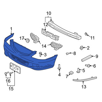 Mazda OE - Front Bumper Cover