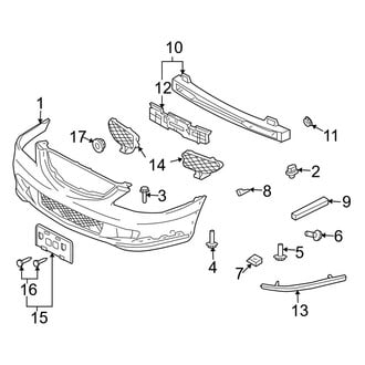 Mazda OE - Front Bumper - Bumper & Components