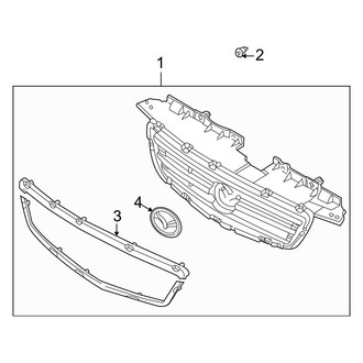 Mazda OE - Grille & Components