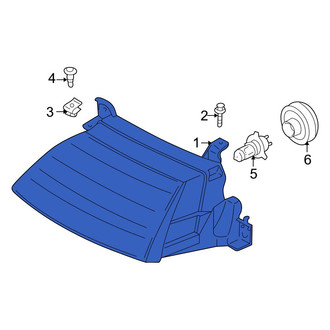 Mazda OE - Front Left Headlight