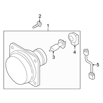 Mazda OE - Front Lamps - Fog Lamps