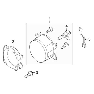 Mazda OE - Front Lamps - Fog Lamps