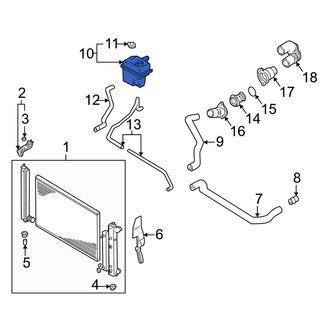 Mazda OE - Engine Coolant Reservoir