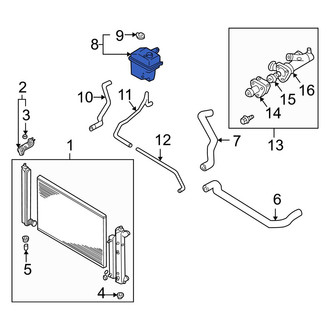 Mazda OE - Engine Coolant Reservoir