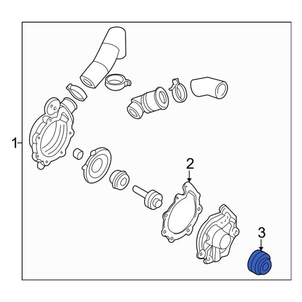 Engine Water Pump Pulley