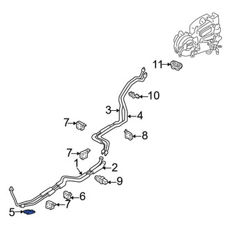 Mazda OE - A/C Refrigerant Line Bracket