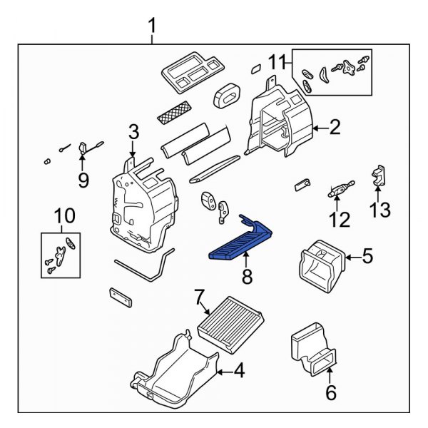 HVAC Heater Core