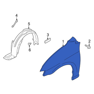 Mazda OE - Front Left Fender