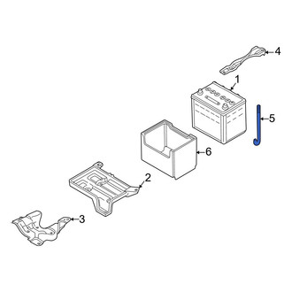 Mazda OE - Battery Hold Down Bolt