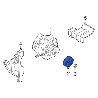 Mazda OE - Alternator Pulley