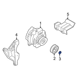 Mazda OE - Alternator Pulley Nut