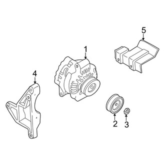Mazda OE - Electrical - Alternator (3.0L)
