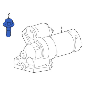 Mazda OE - Starter Bolt