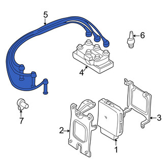 Mazda OE - Spark Plug Wire Set