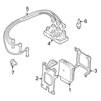 Mazda OE - Electrical - Ignition System (DX / ES / LX)