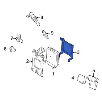 Mazda OE - Rear Engine Control Module (ECM) Bracket