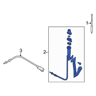 Mazda OE - Radio Antenna Base
