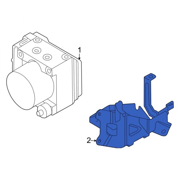 ABS Modulator Bracket