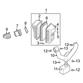 Mazda OE - Engine / Transaxle - Air Intake