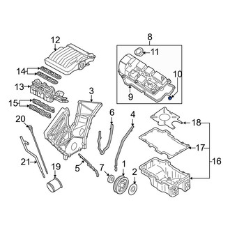 Mazda OE - Engine Valve Cover Washer Seal