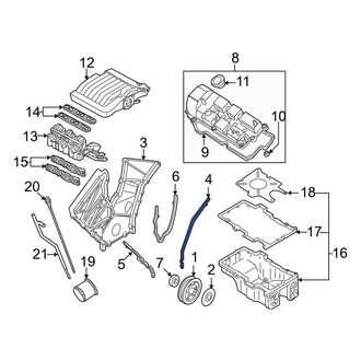 Mazda OE - Left Engine Timing Cover Gasket