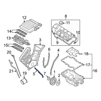 Mazda OE - Left Engine Timing Cover Gasket