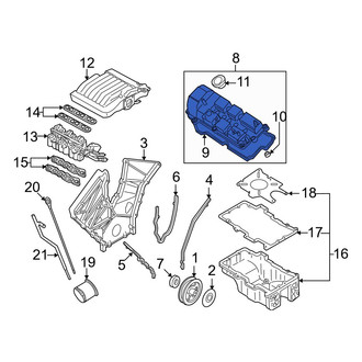 Mazda OE - Left Engine Valve Cover Gasket