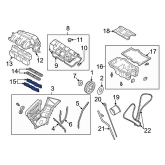 Mazda OE - Lower Engine Intake Manifold Gasket
