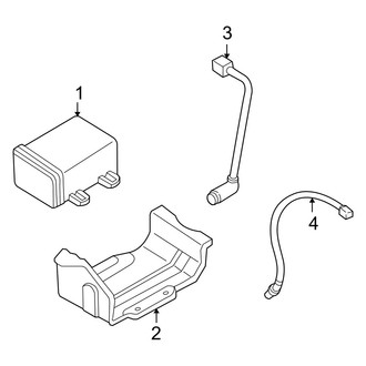 Mazda OE - Emission System - Emission Components (3.0L)
