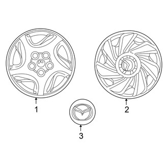 Mazda OE - Wheels - Covers & Trim