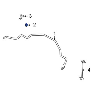 Mazda OE - Front Suspension Stabilizer Bar Bushing
