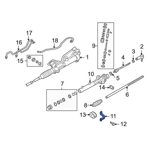 Rack and Pinion Mount
