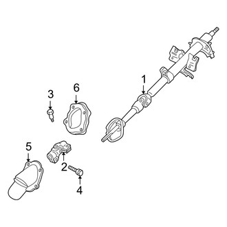 Mazda OE - Steering Column Components