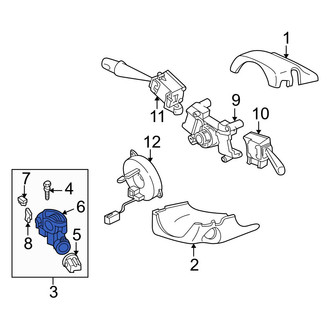 Mazda OE - Ignition Lock Housing
