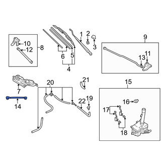 Mazda OE - Wiper Linkage