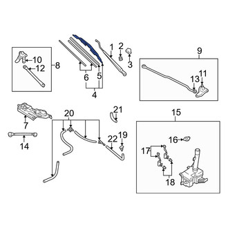 Mazda OE - Front Left Wiper Blade