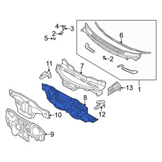 Mazda OE - Firewall