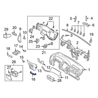 Mazda OE - Instrument Panel Molding